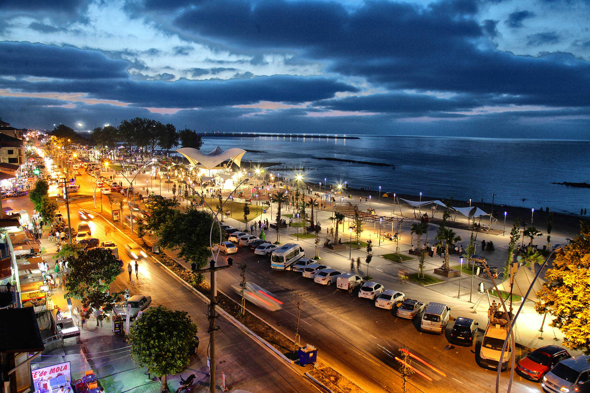 Karasu sahili deniz Karadeniz